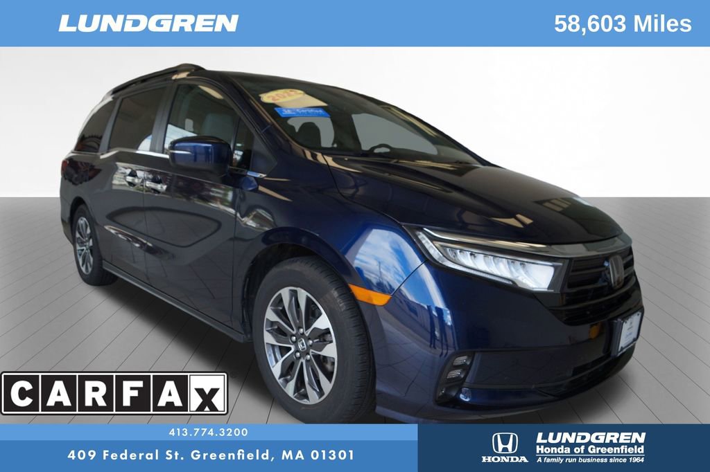 Certified 2022 Honda Odyssey EX-L