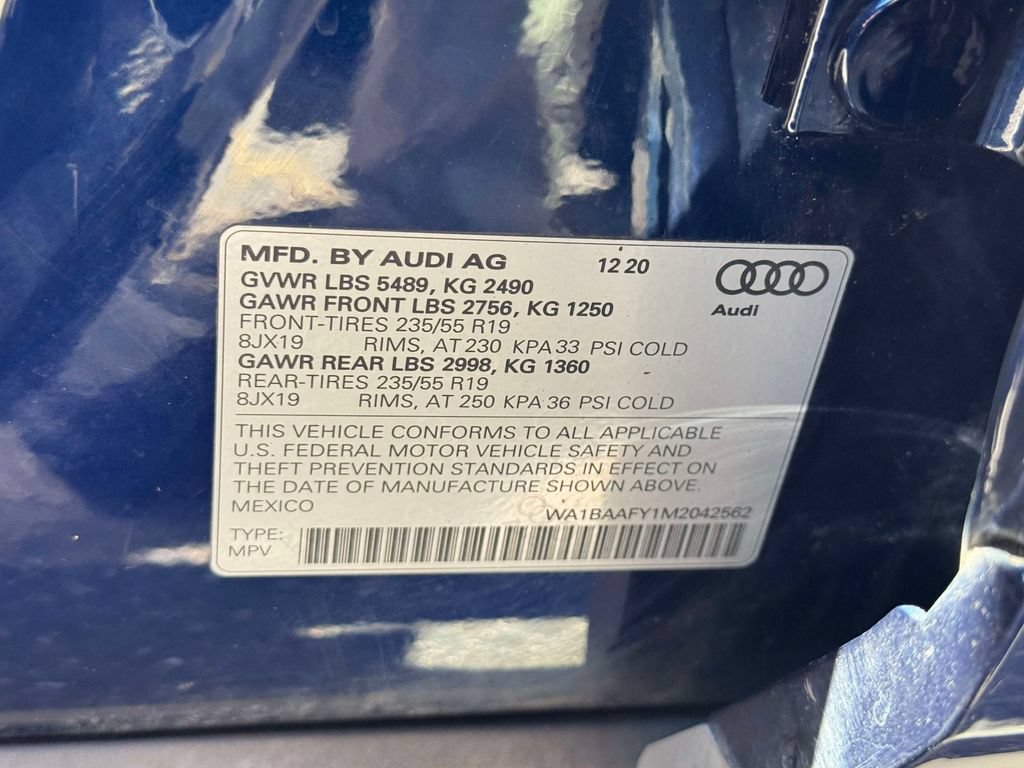 Used 2021 Audi Q5 2.0T Premium Plus w/ Premium Plus Package AWD/4WD image 16