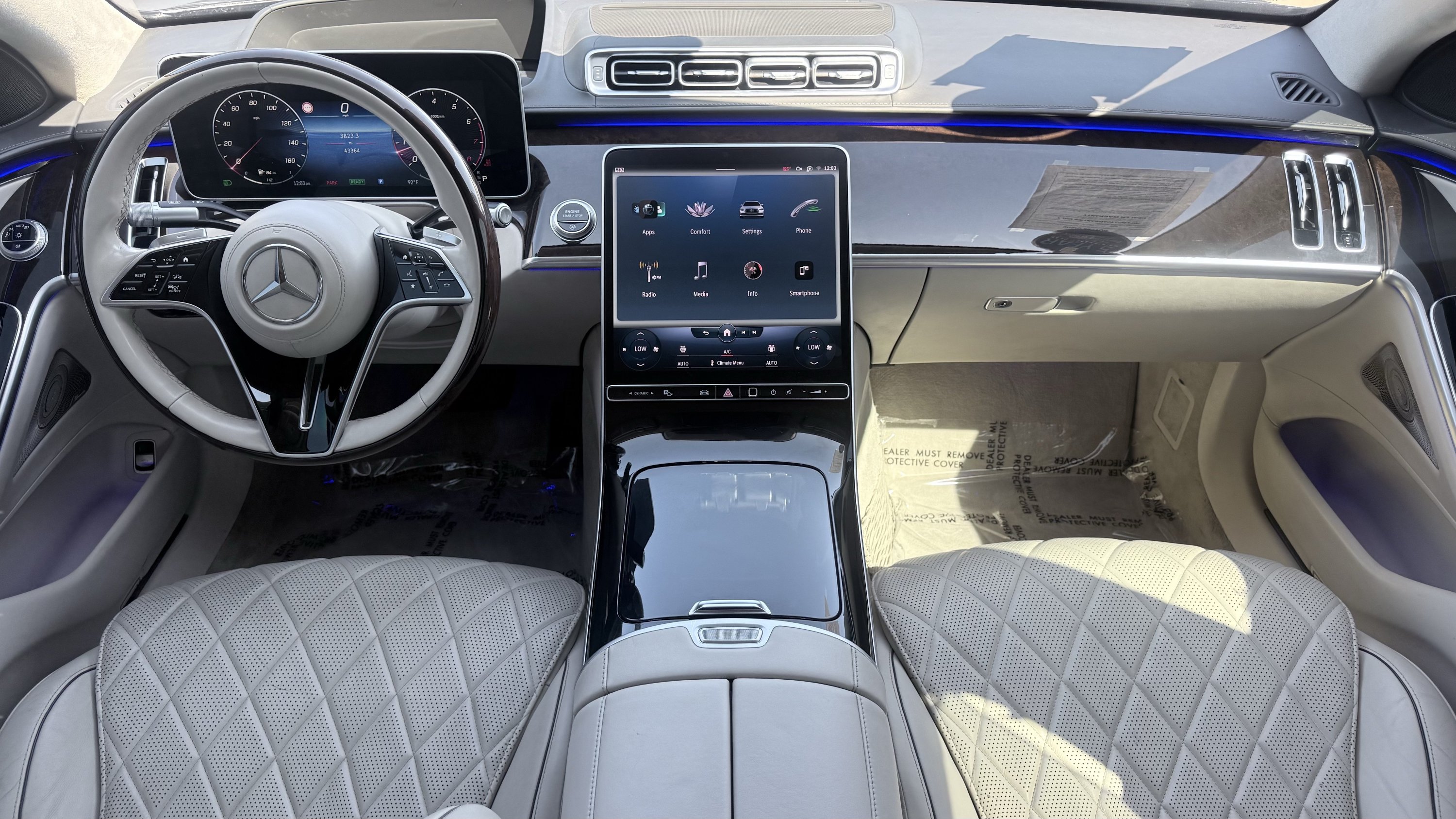 Used 2021 Mercedes-Benz S 580 4MATIC Sedan w/ Warmth & Comfort Package image 2