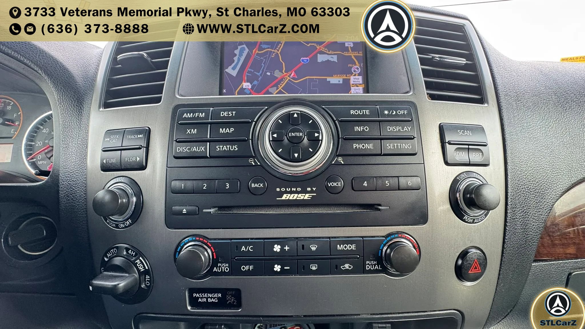 Used 2014 Nissan Armada Platinum w/ 2nd Row Captain Seat Package image 12