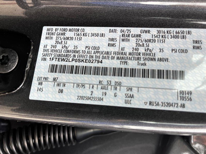 New 2025 Ford F150 STX w/ STX Black Appearance Package AWD/4WD image 16