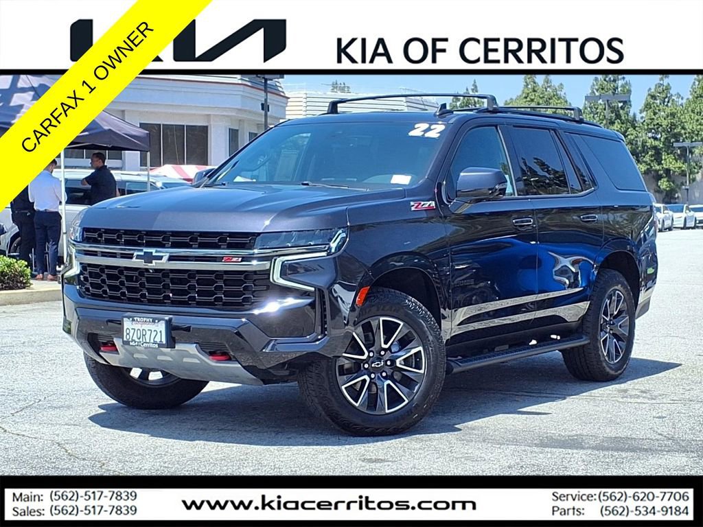 Used 2022 Chevrolet Tahoe Z71 w/ Luxury Package AWD/4WD image 1