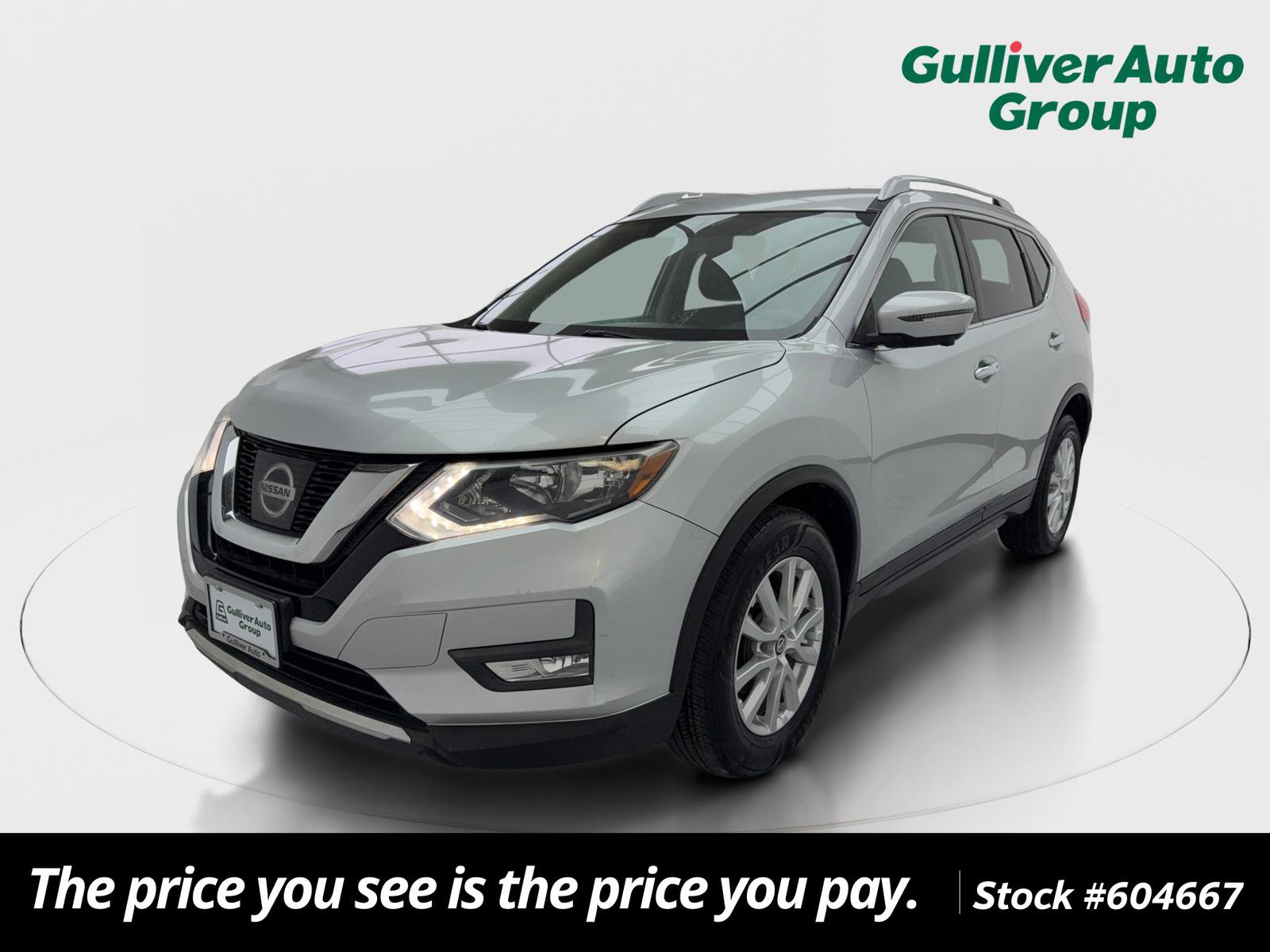 Used 2017 Nissan Rogue SV w/ SV Premium Package image 1