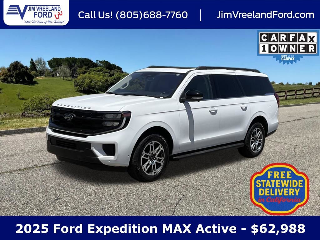 Used 2025 Ford Expedition Max Active AWD/4WD image 1
