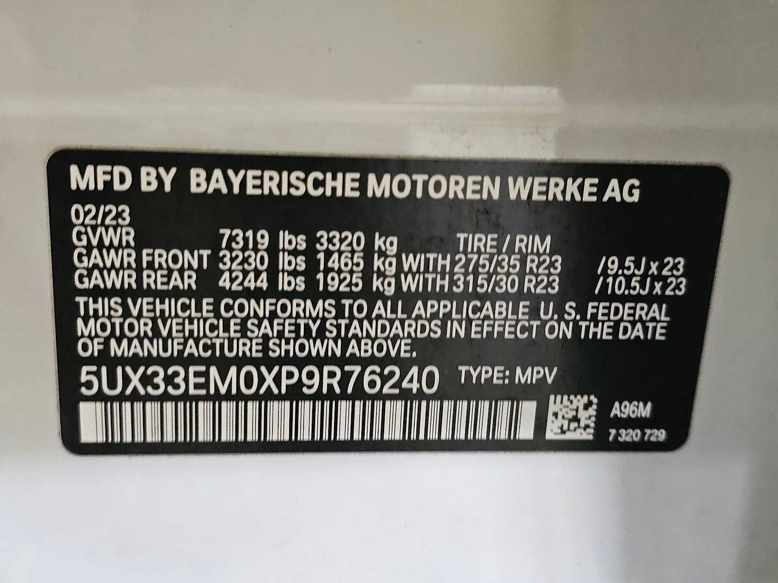 Used 2023 BMW X7 M60i w/ Executive Package AWD/4WD image 46