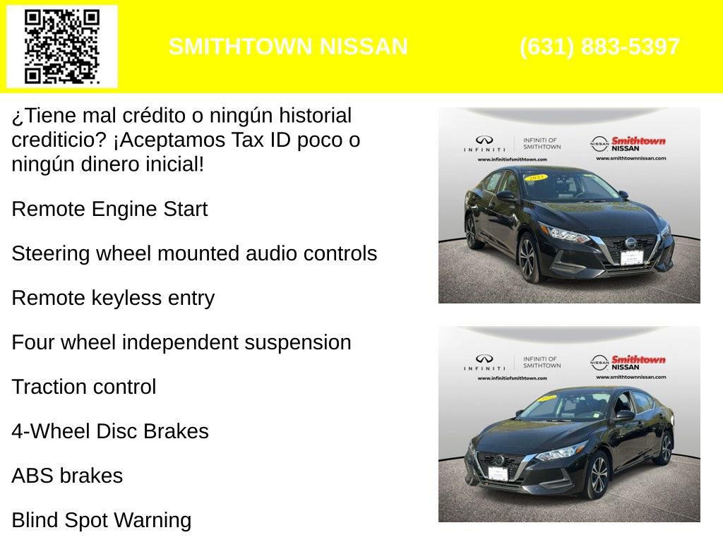 Used 2023 Nissan Sentra SV w/ All-Weather Package FWD image 4