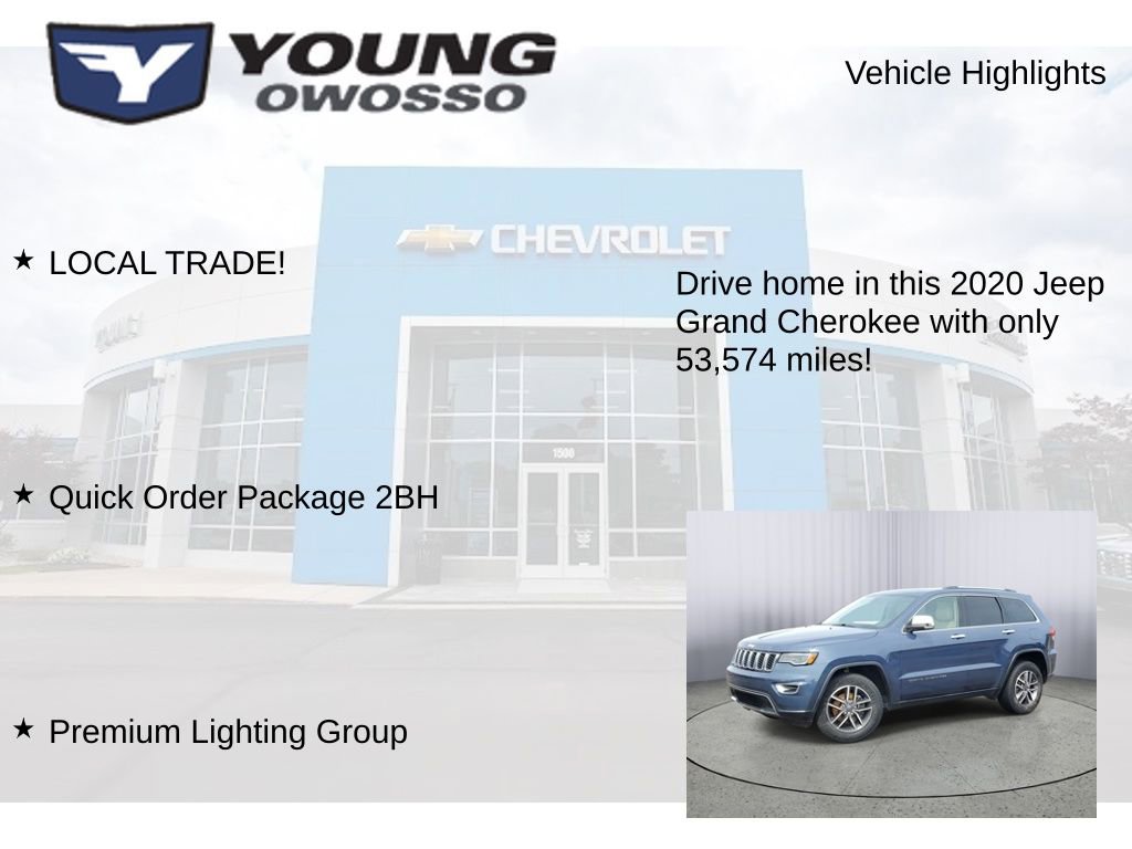 Used 2020 Jeep Grand Cherokee Limited w/ Premium Lighting Group image 7