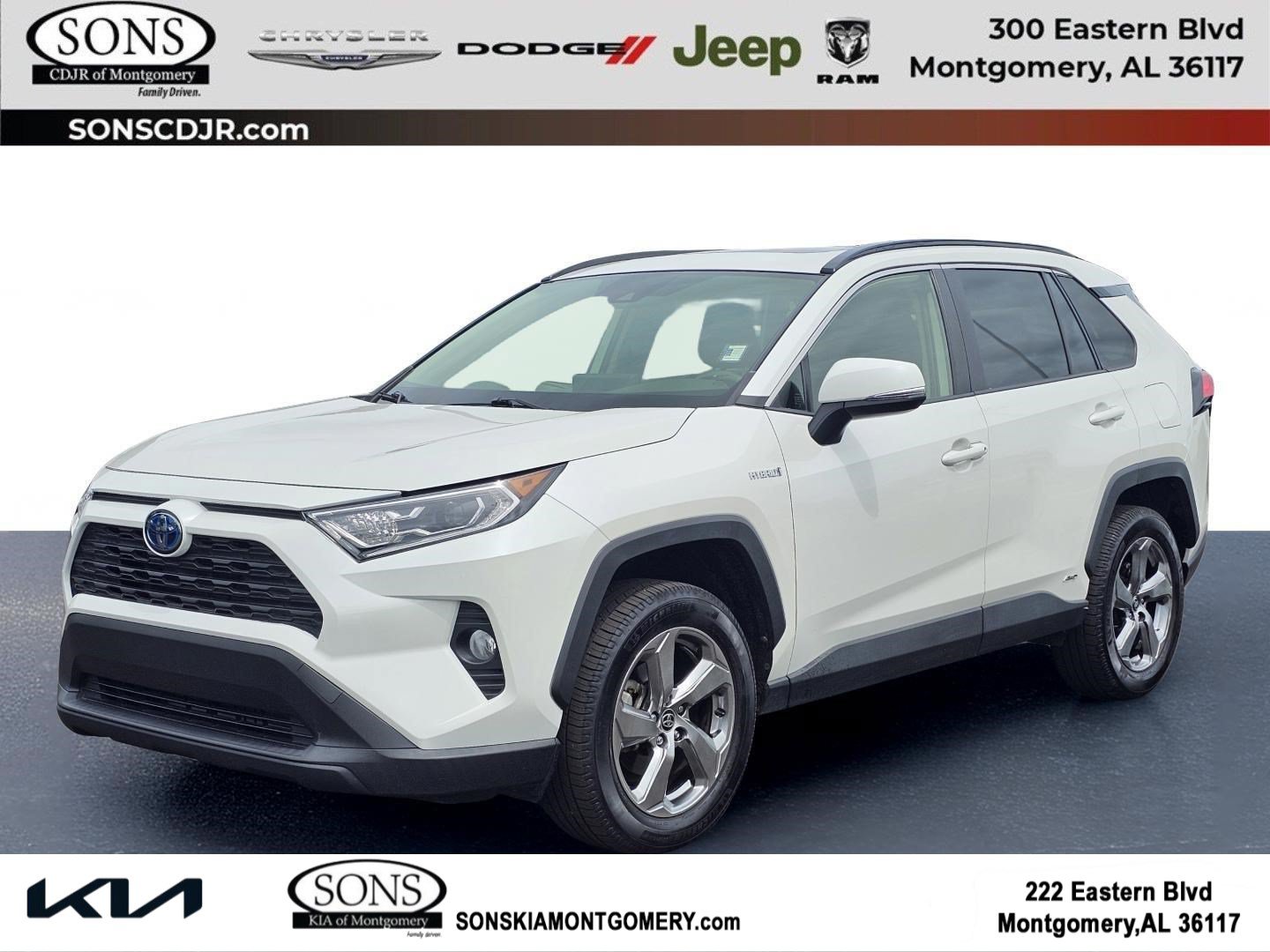 Used 2021 Toyota RAV4 XLE Premium AWD/4WD image 1