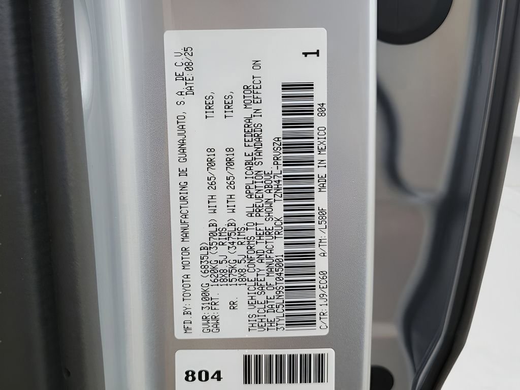 New 2025 Toyota Tacoma 4x4 Double Cab Hybrid image 33