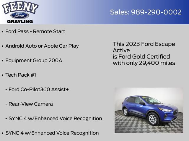 Used 2023 Ford Escape Active w/ Tech Pack #1 image 9