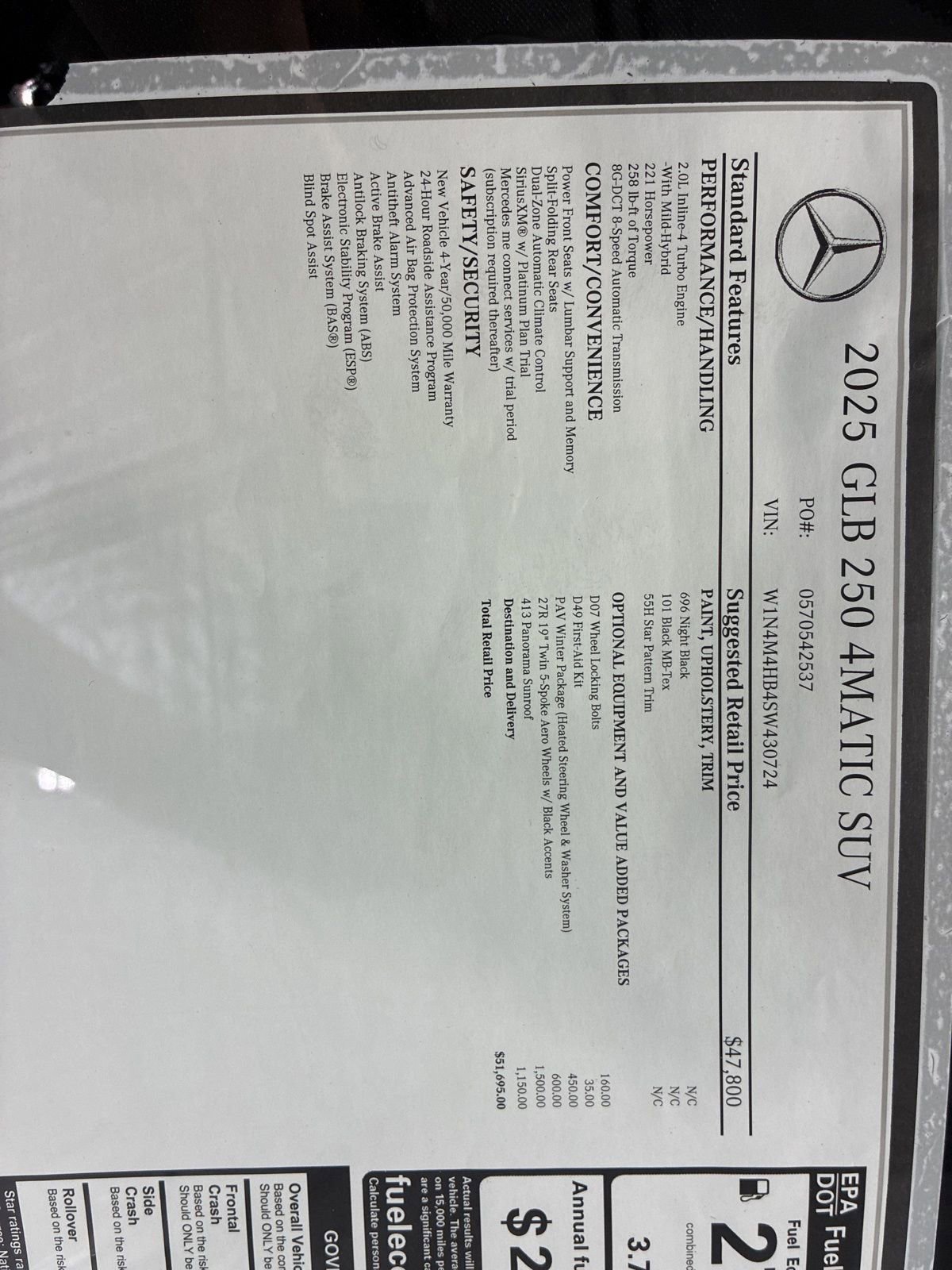 New 2025 Mercedes-Benz GLB 250 4MATIC image 23