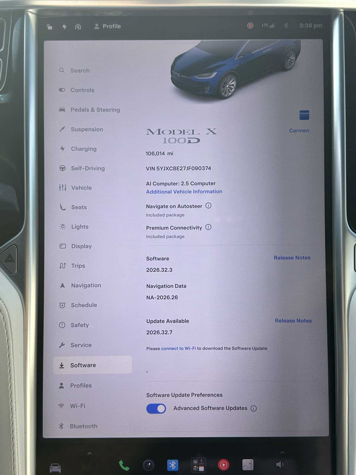 Used 2018 Tesla Model X 100D AWD/4WD image 33
