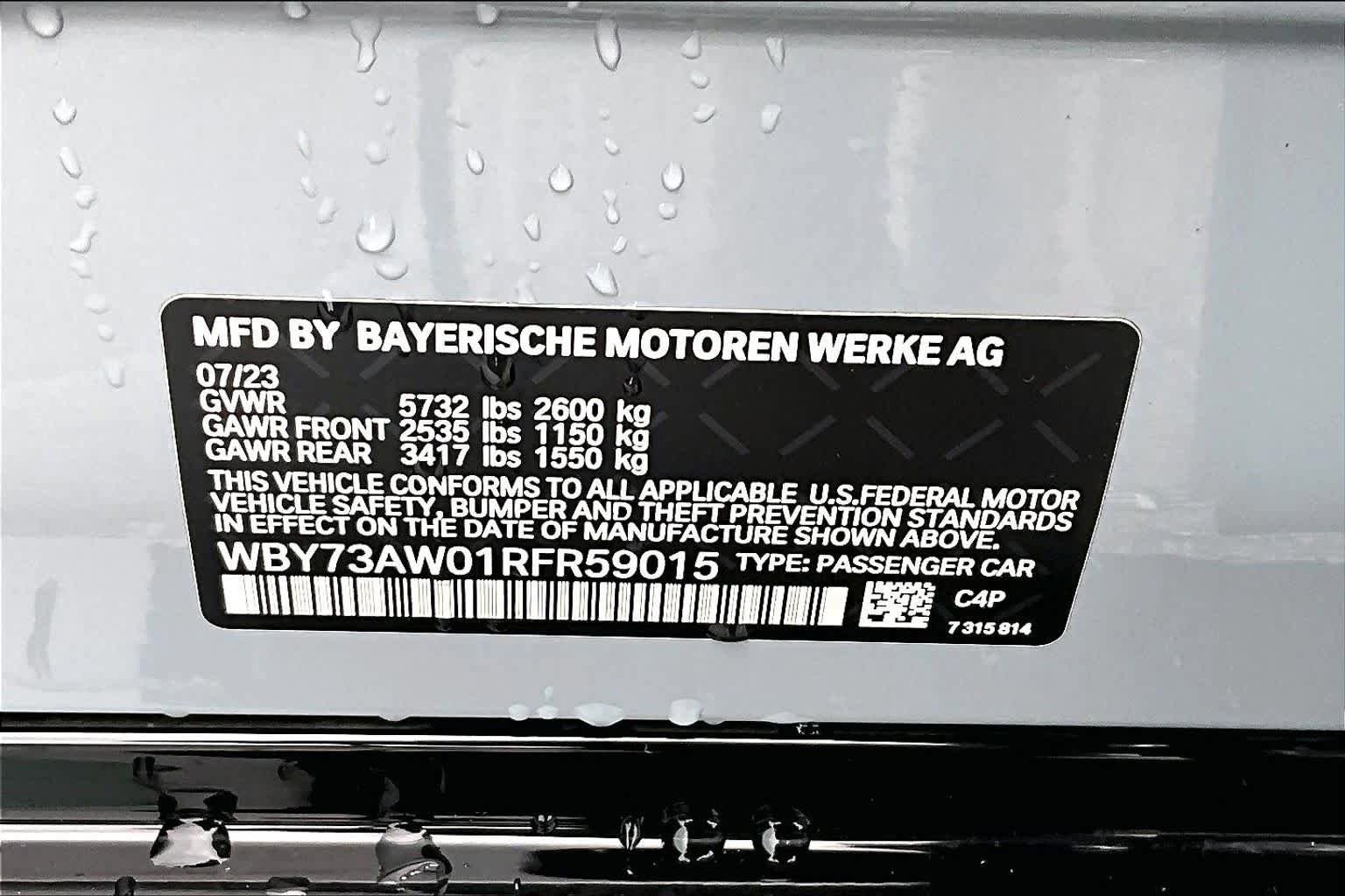 Certified 2024 BMW i4 eDrive40 w/ M Sport Package RWD image 38