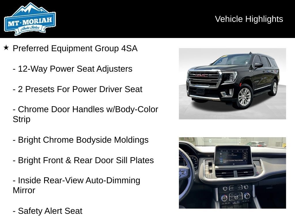 Used 2021 GMC Yukon SLT AWD/4WD image 4