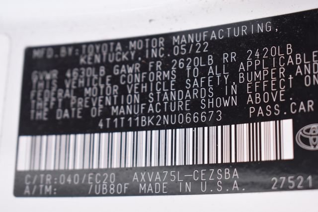 Used 2022 Toyota Camry SE w/ Convenience Package AWD/4WD image 15