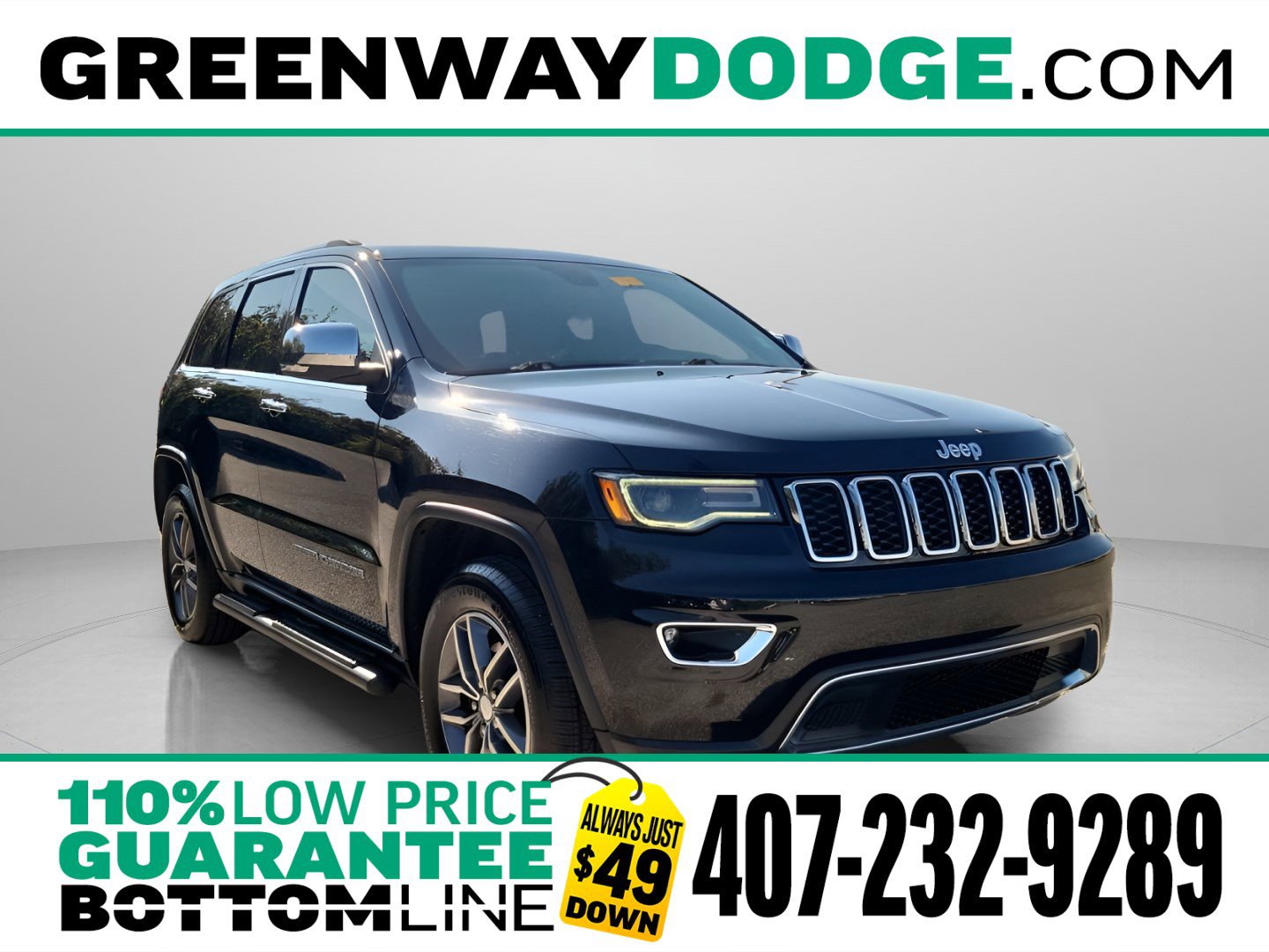 Used 2017 Jeep Grand Cherokee Limited w/ Luxury Group II image 1