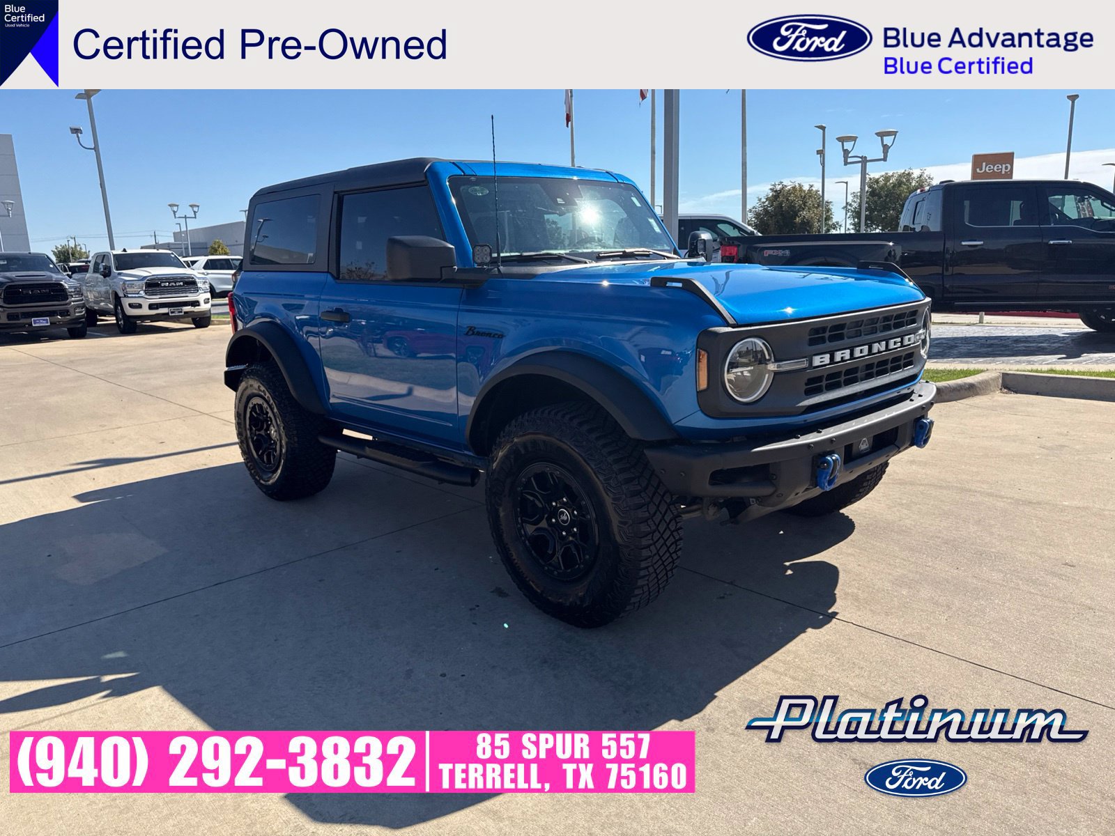 Used 2022 Ford Bronco Black Diamond w/ Sasquatch Package AWD/4WD image 8