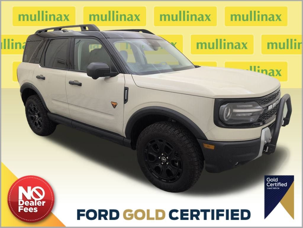 Certified 2025 Ford Bronco Sport Badlands w/ Sasquatch Badlands Package