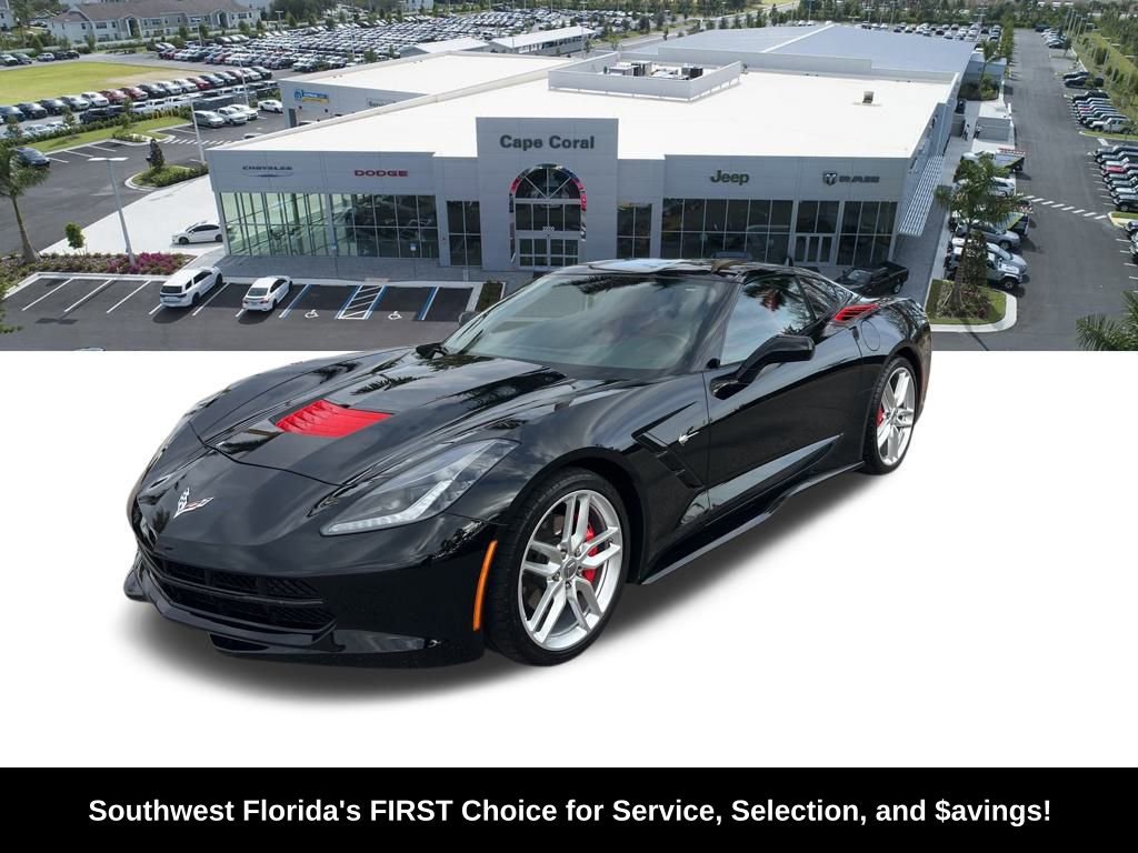 Used 2019 Chevrolet Corvette Stingray Coupe w/ 1LT image 2