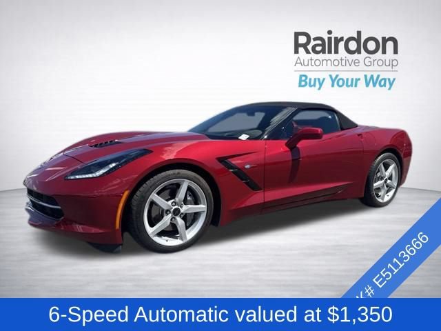 Used 2014 Chevrolet Corvette Stingray Convertible w/ 3LT Preferred Equipment Group RWD image 3