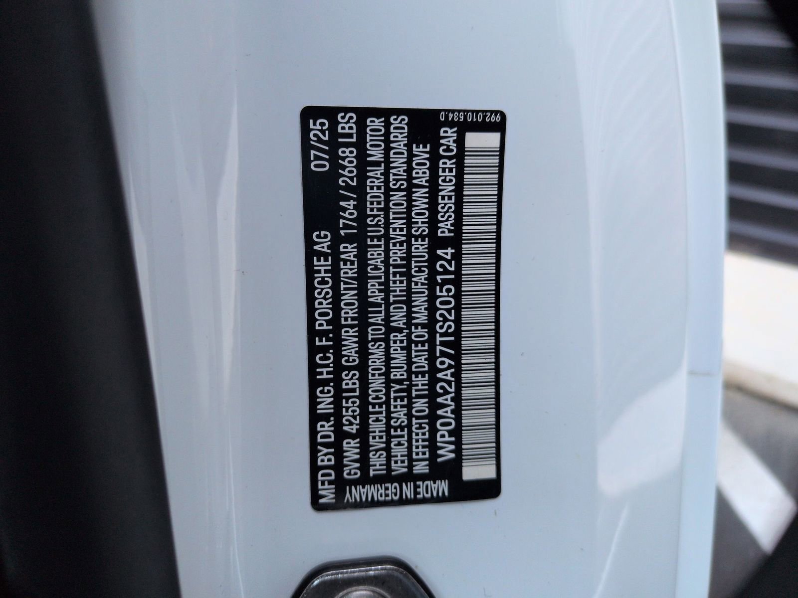 Certified 2026 Porsche 911 Carrera T image 30