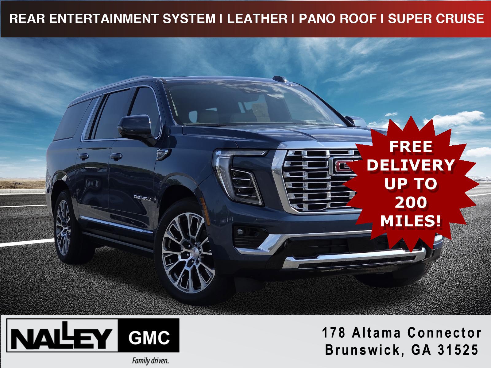 New 2026 GMC Yukon XL Denali w/ Denali Reserve Package AWD/4WD image 1