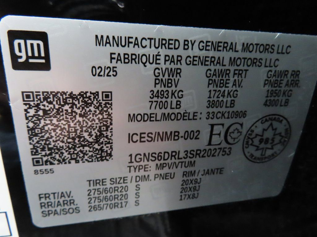 Used 2025 Chevrolet Suburban Z71 w/ Z71 Off-Road Package AWD/4WD image 74