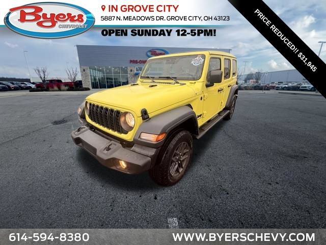 Used 2024 Jeep Wrangler Unlimited Sport