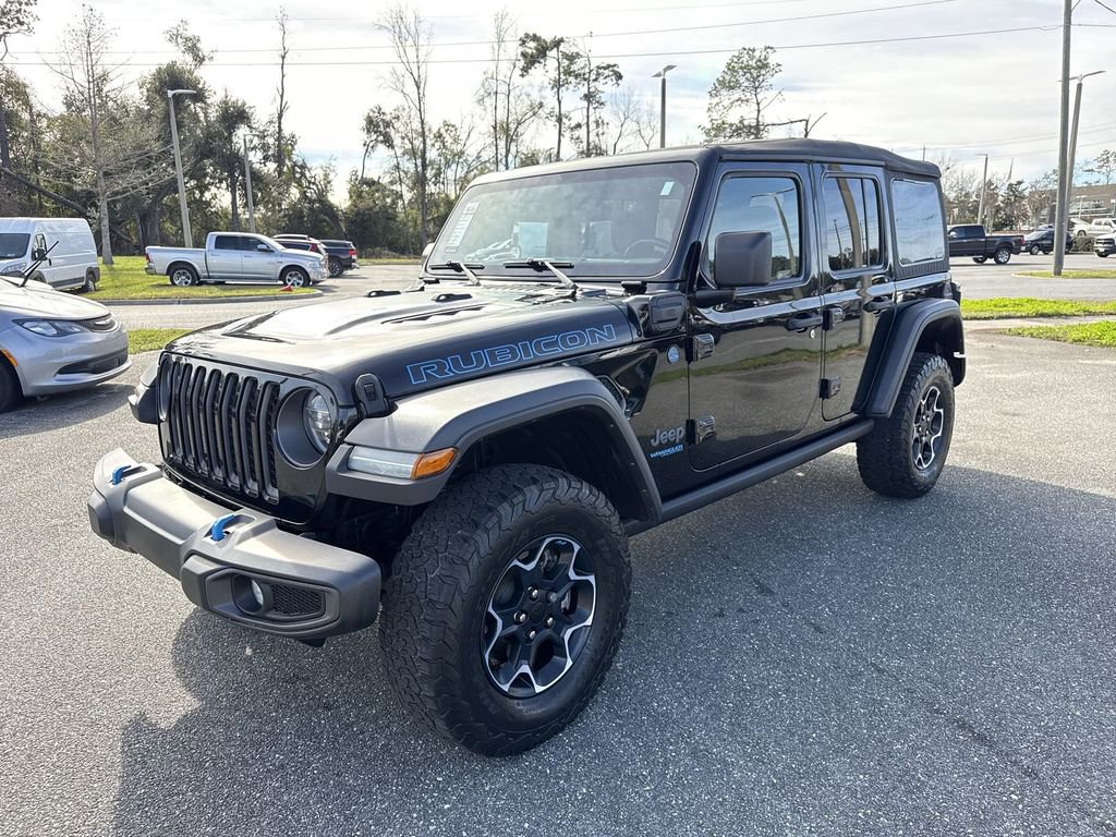 Used 2022 Jeep Wrangler Unlimited Rubicon 4xe w/ Cold Weather Group image 7