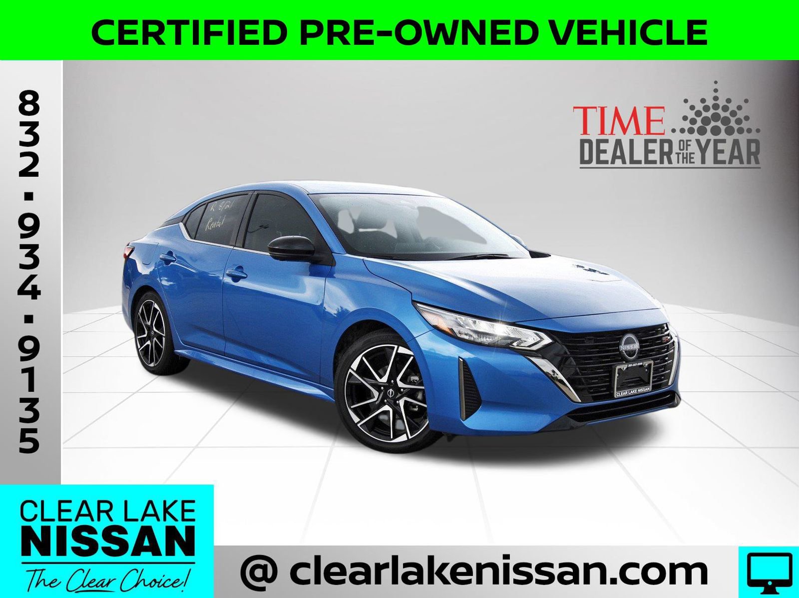 Certified 2024 Nissan Sentra SR w/ SR Premium Package