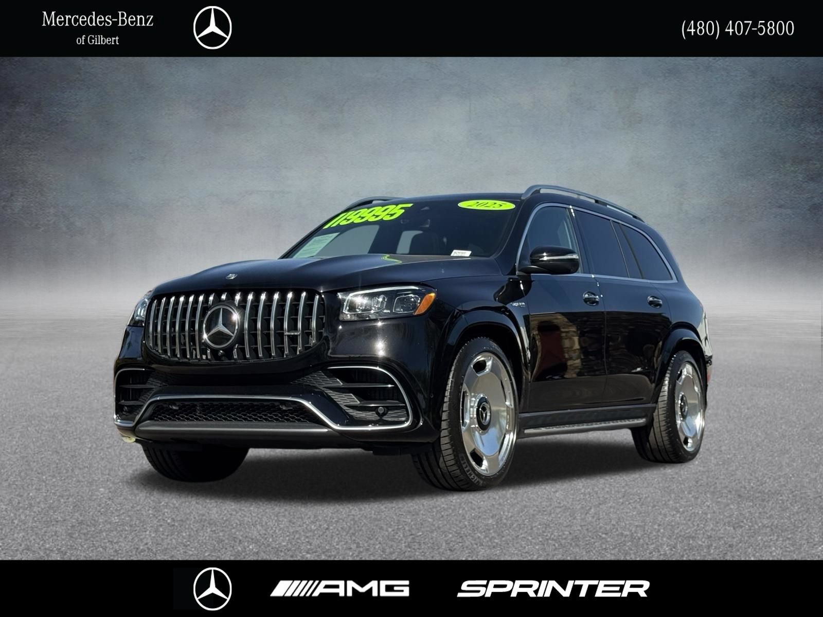 Certified 2025 Mercedes-Benz GLS 63 AMG 4MATIC image 1
