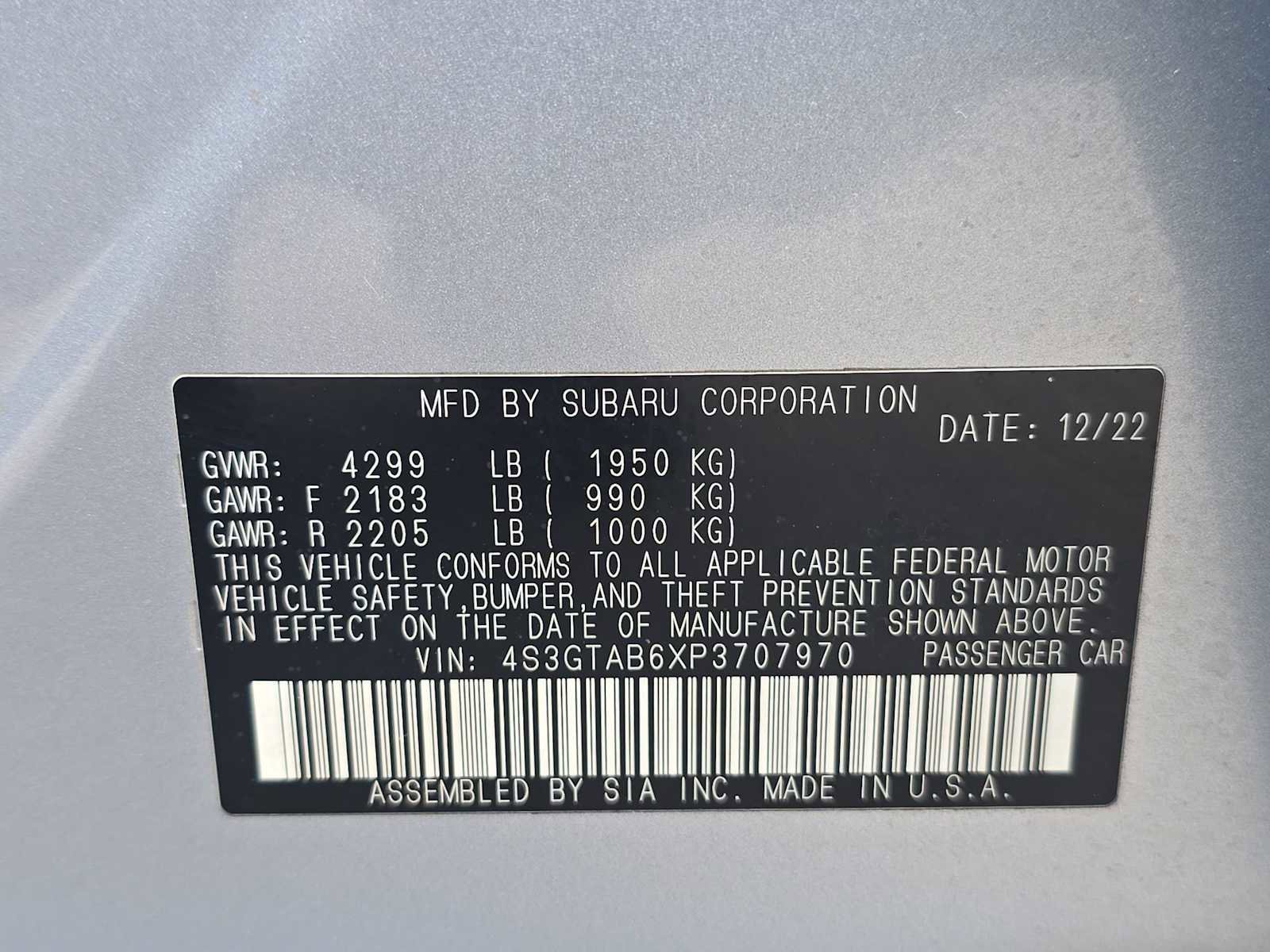 Used 2023 Subaru Impreza 2.0i image 25