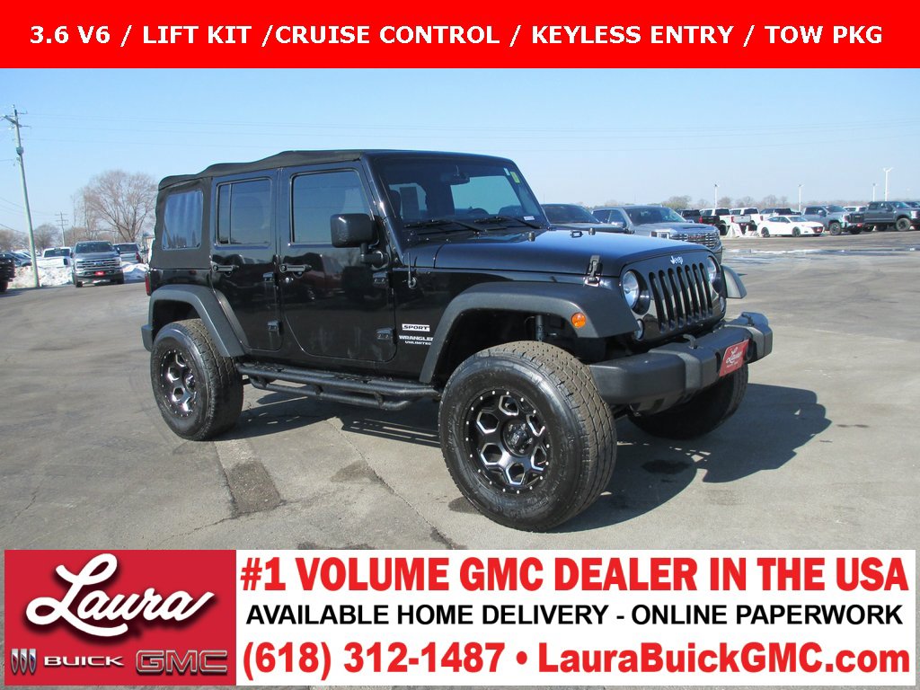 Used 2015 Jeep Wrangler Unlimited Sport w/ Quick Order Package 24S