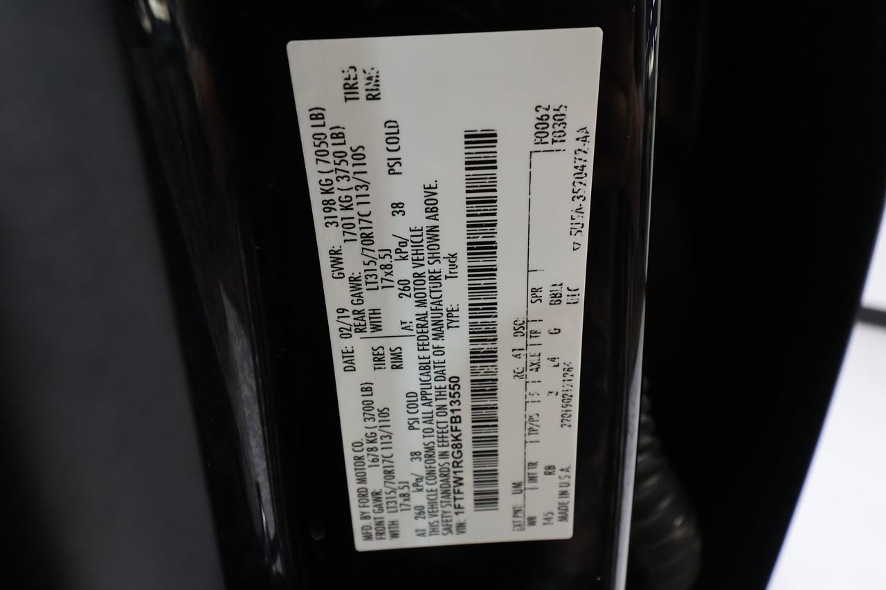 Used 2019 Ford F150 Raptor w/ Equipment Group 802A Luxury image 34