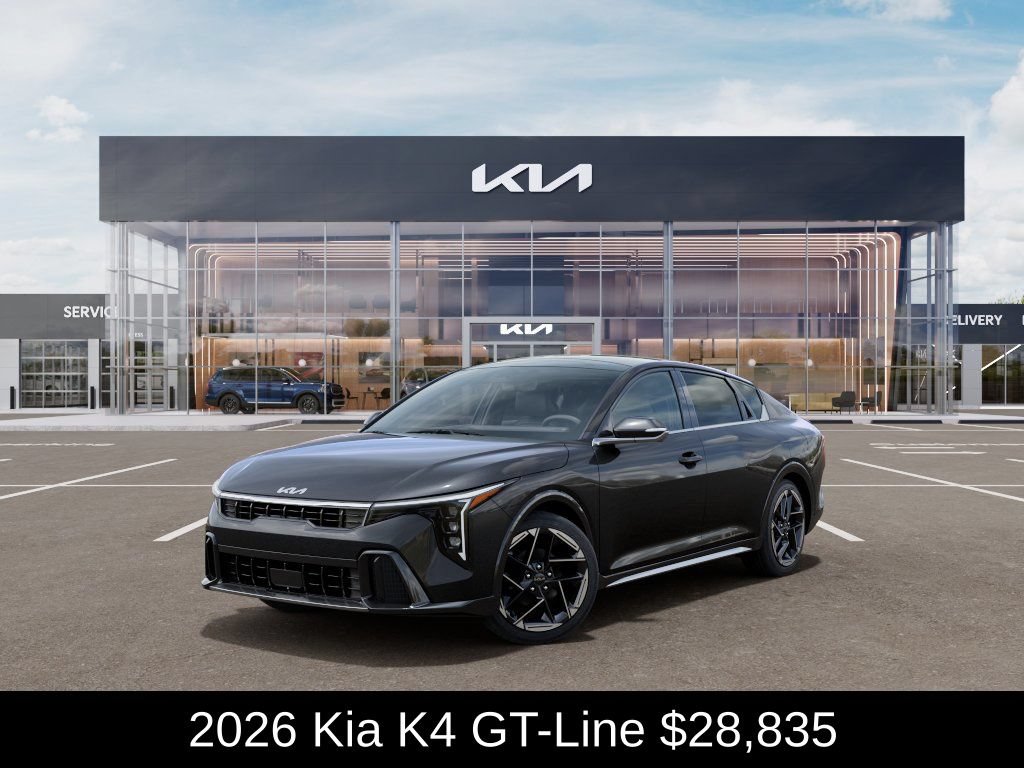 New 2026 Kia K4 GT-Line Turbo w/ GT-Line Premium Package FWD image 2