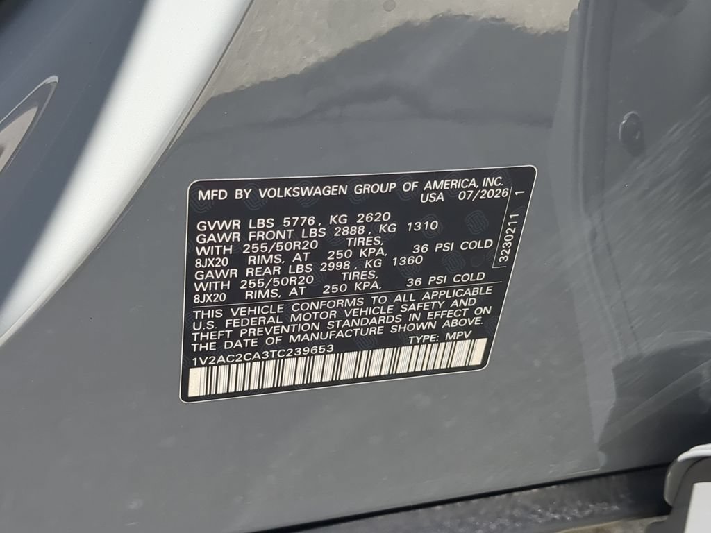 New 2026 Volkswagen Atlas Cross Sport SEL R-Line AWD/4WD image 35