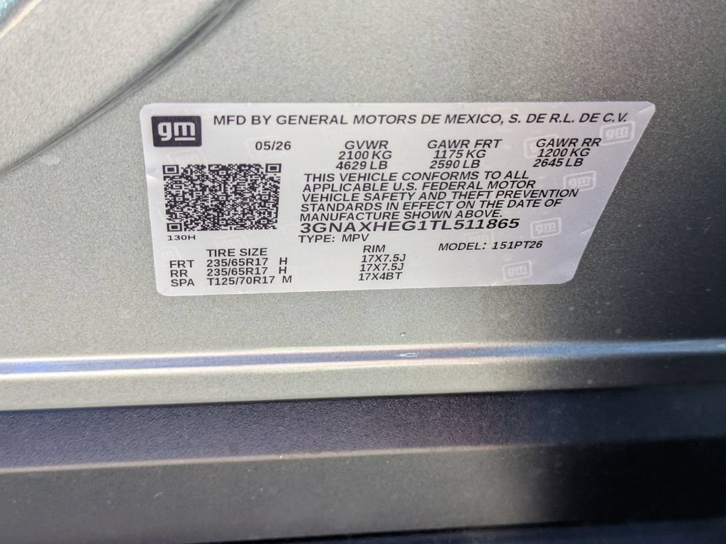 New 2026 Chevrolet Equinox LT w/ Safety and Technology Package FWD image 39