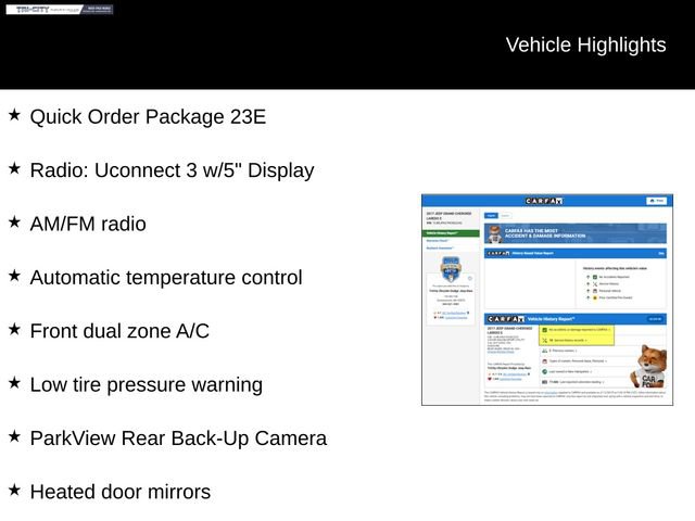 Used 2017 Jeep Grand Cherokee Laredo w/ Quick Order Package 23E image 4