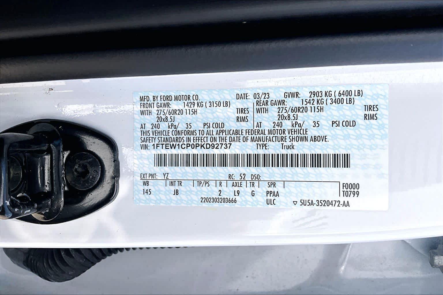 Used 2023 Ford F150 XL w/ STX Appearance Package RWD image 36