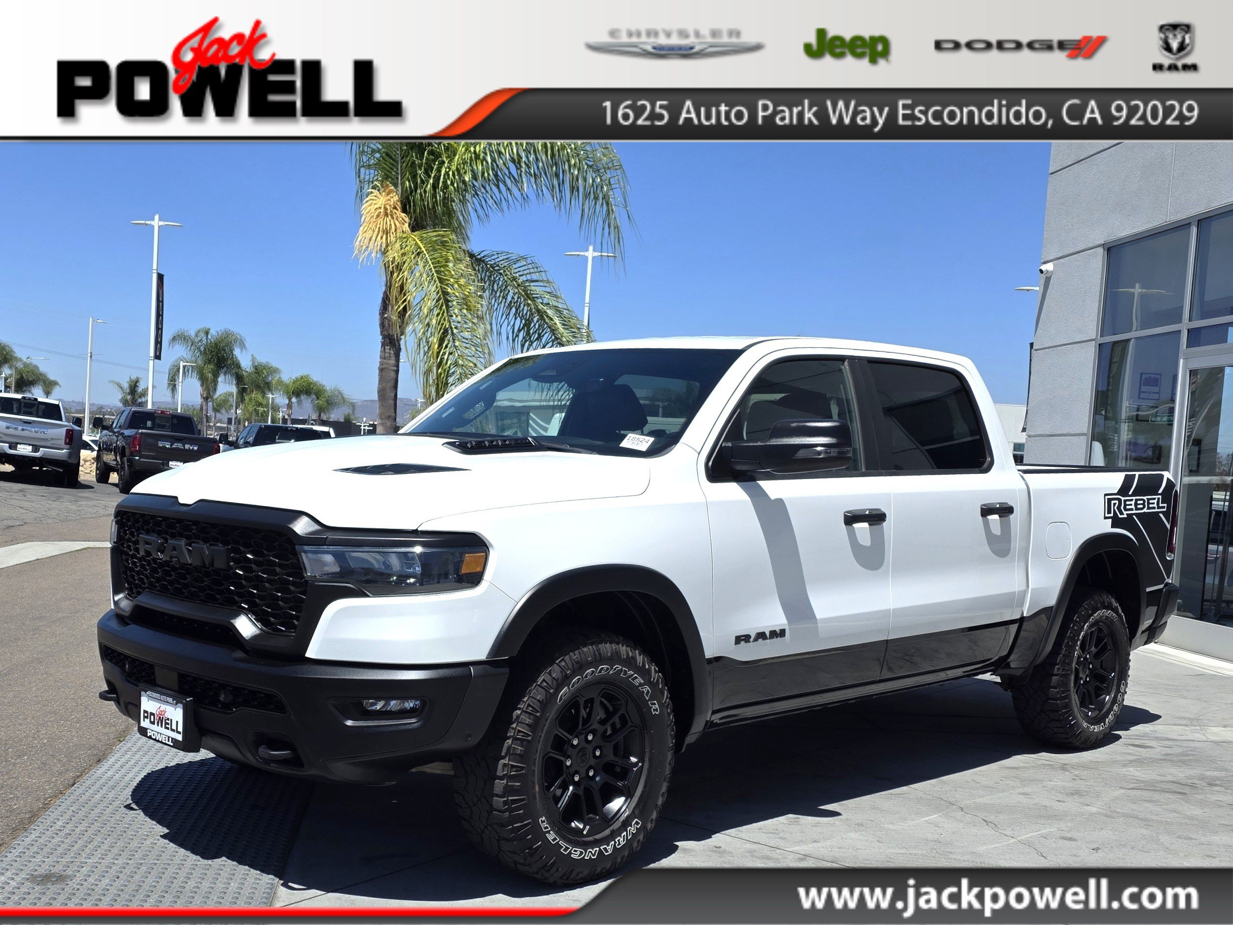 Certified 2025 RAM 1500 Rebel w/ Rebel Level 1 Equipment Group