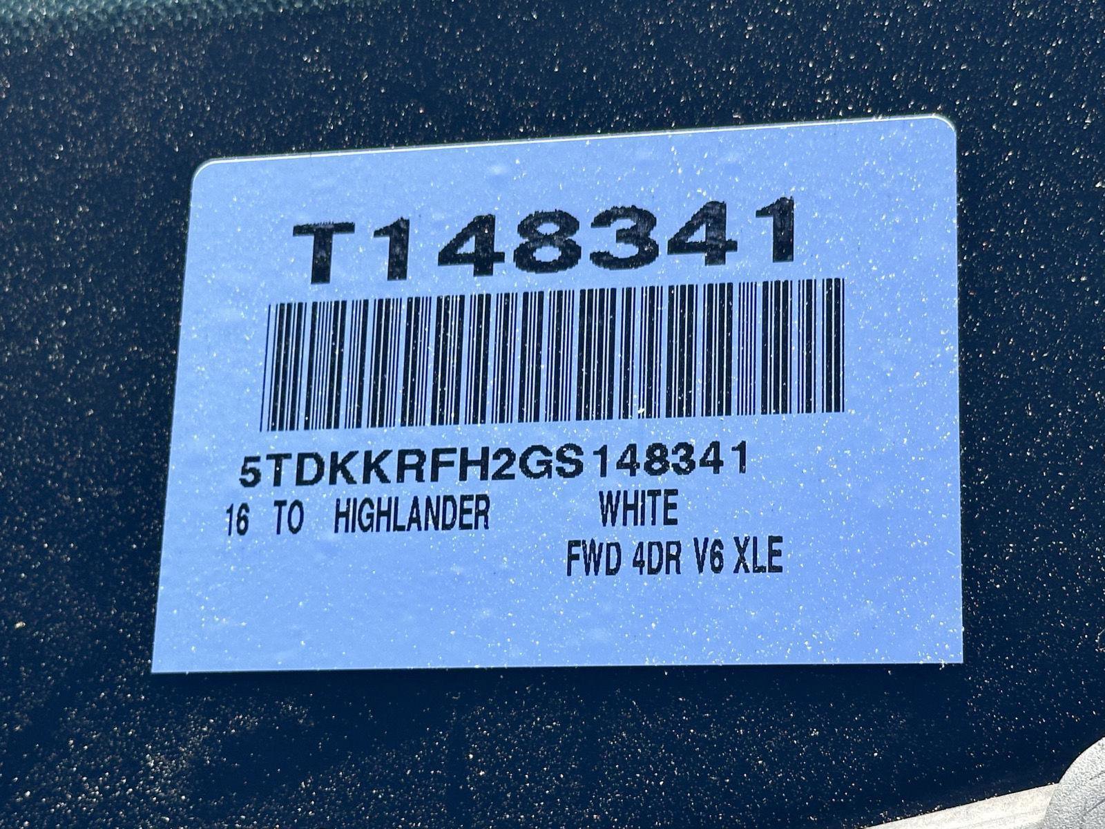 Used 2016 Toyota Highlander XLE image 15