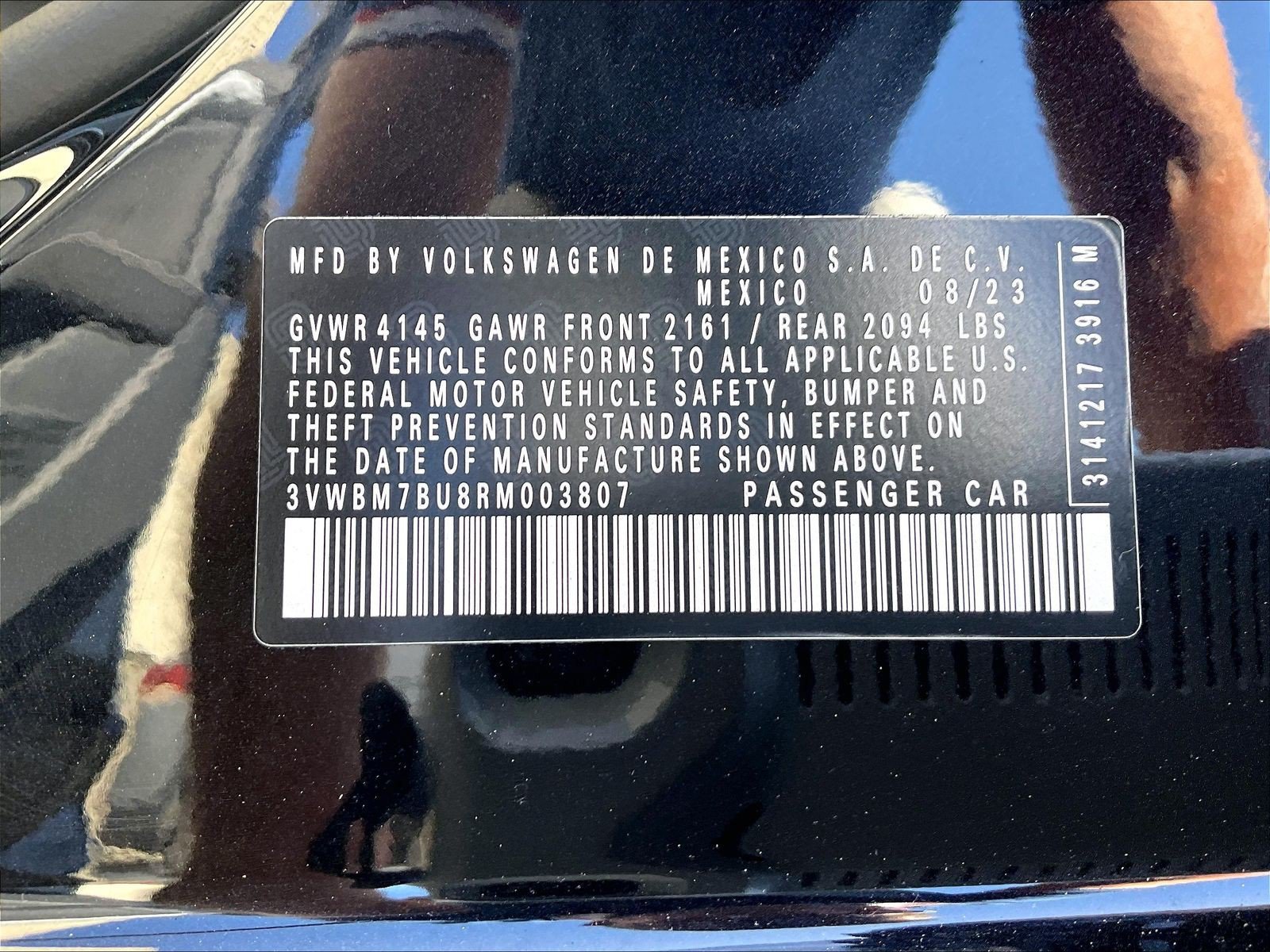 Certified 2024 Volkswagen Jetta Sport FWD image 31