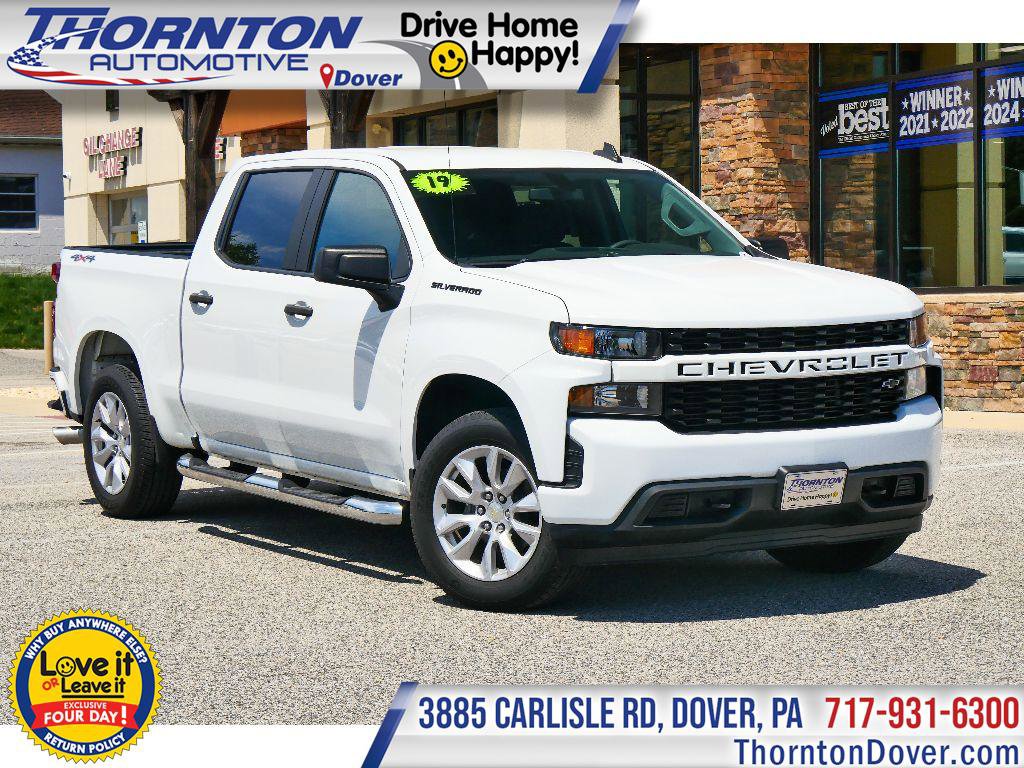 Used 2019 Chevrolet Silverado 1500 Custom w/ Custom Value Package