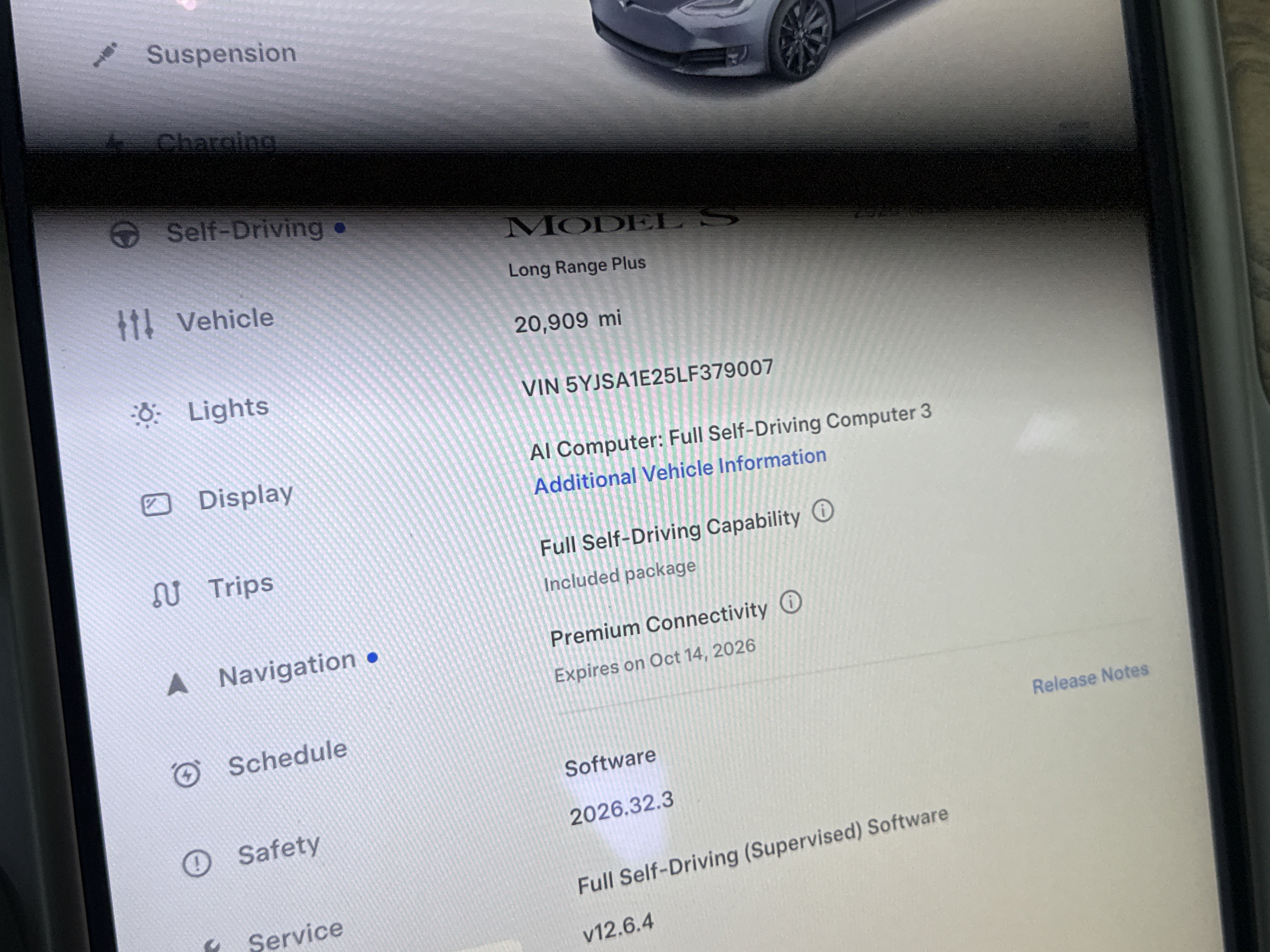 Used 2020 Tesla Model S Long Range Plus AWD/4WD image 10