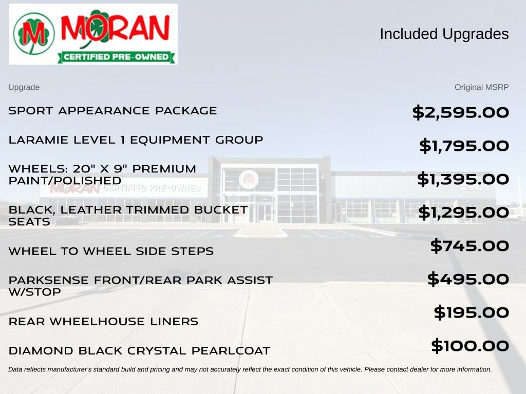 Used 2020 RAM 1500 Laramie w/ Sport Appearance Package AWD/4WD image 4