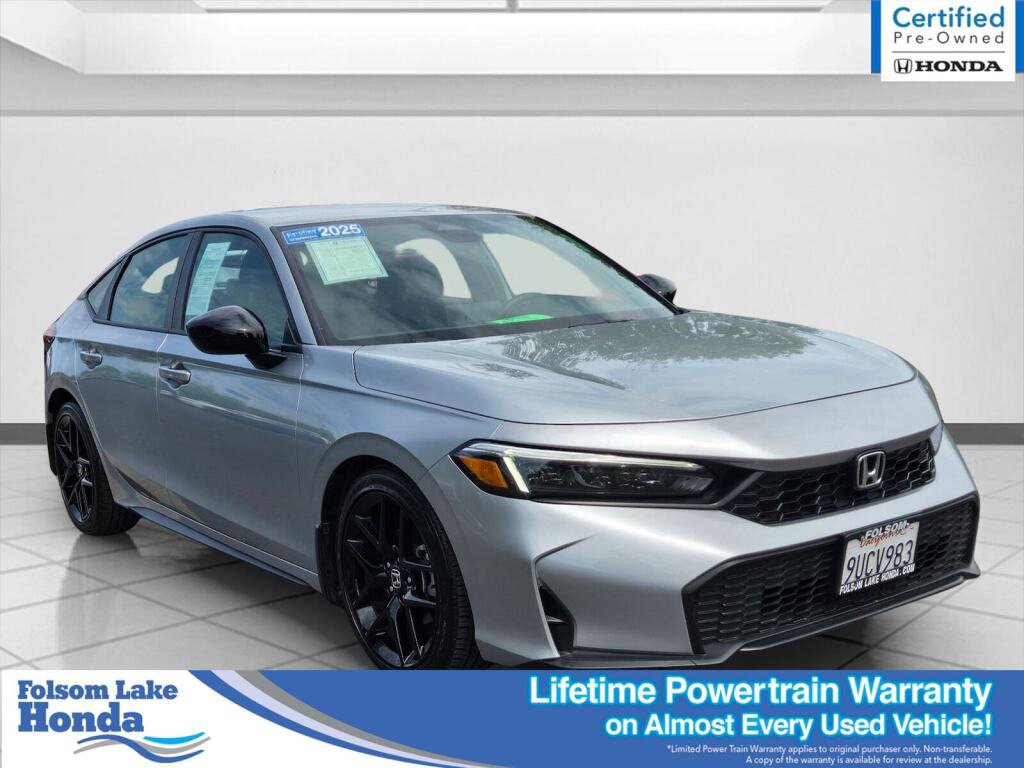 Certified 2025 Honda Civic Sport