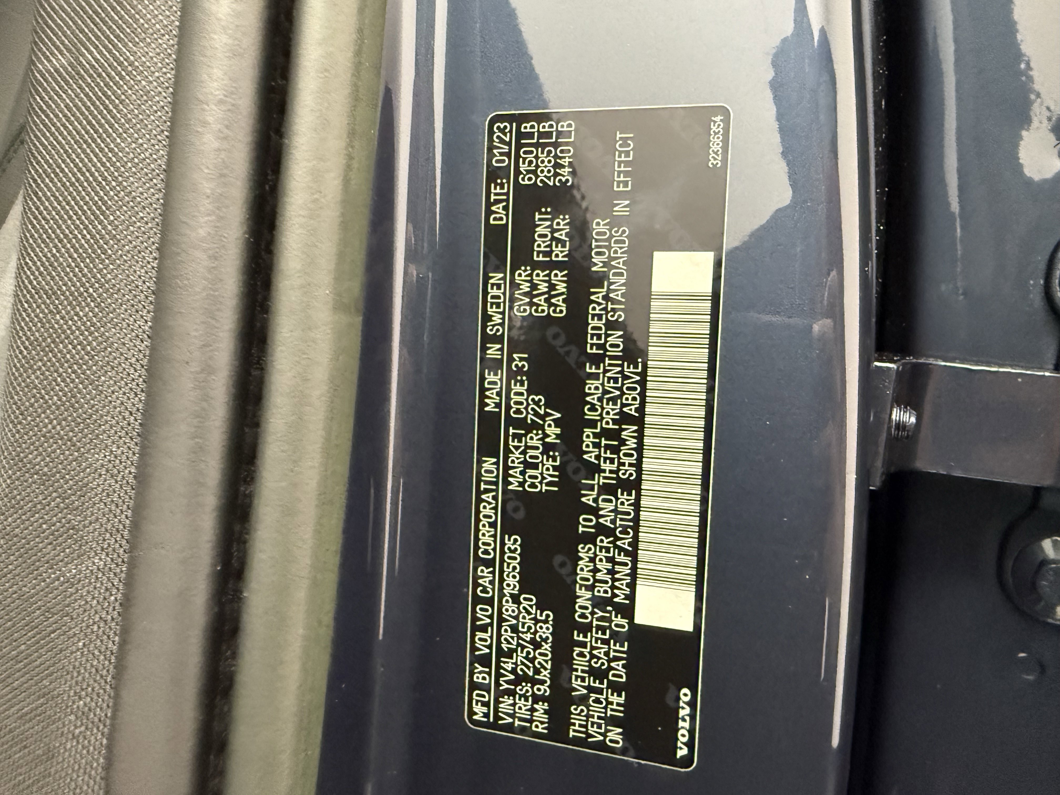 Certified 2023 Volvo XC90 B5 Core w/ Protection Package Premier AWD/4WD image 28