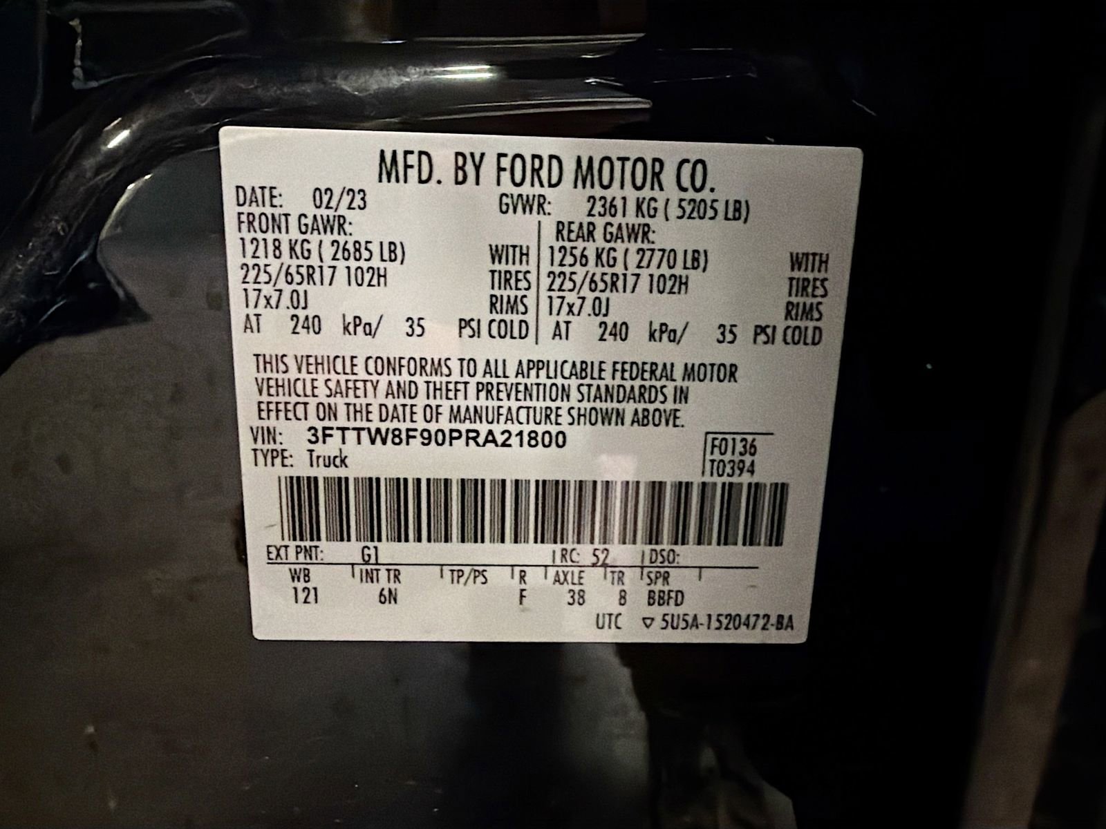 Used 2023 Ford Maverick Lariat w/ Lariat Luxury Package AWD/4WD image 32