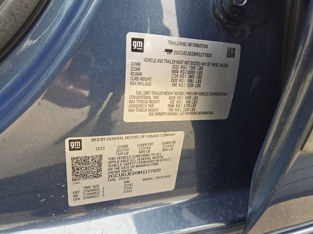 Used 2024 Chevrolet Silverado 1500 High Country w/ High Country Premium Package image 40