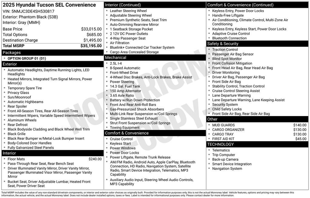 Certified 2025 Hyundai Tucson SEL image 31